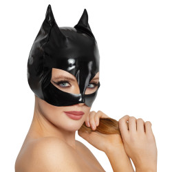 Black Level Masque Chat en Vinyle Cat Mask Noir